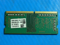 HP 15-ba079dx Laptop SK Hynix 2GB Memory PC4-2133P-SC0-11 HMA425S6AFR6N-TF 