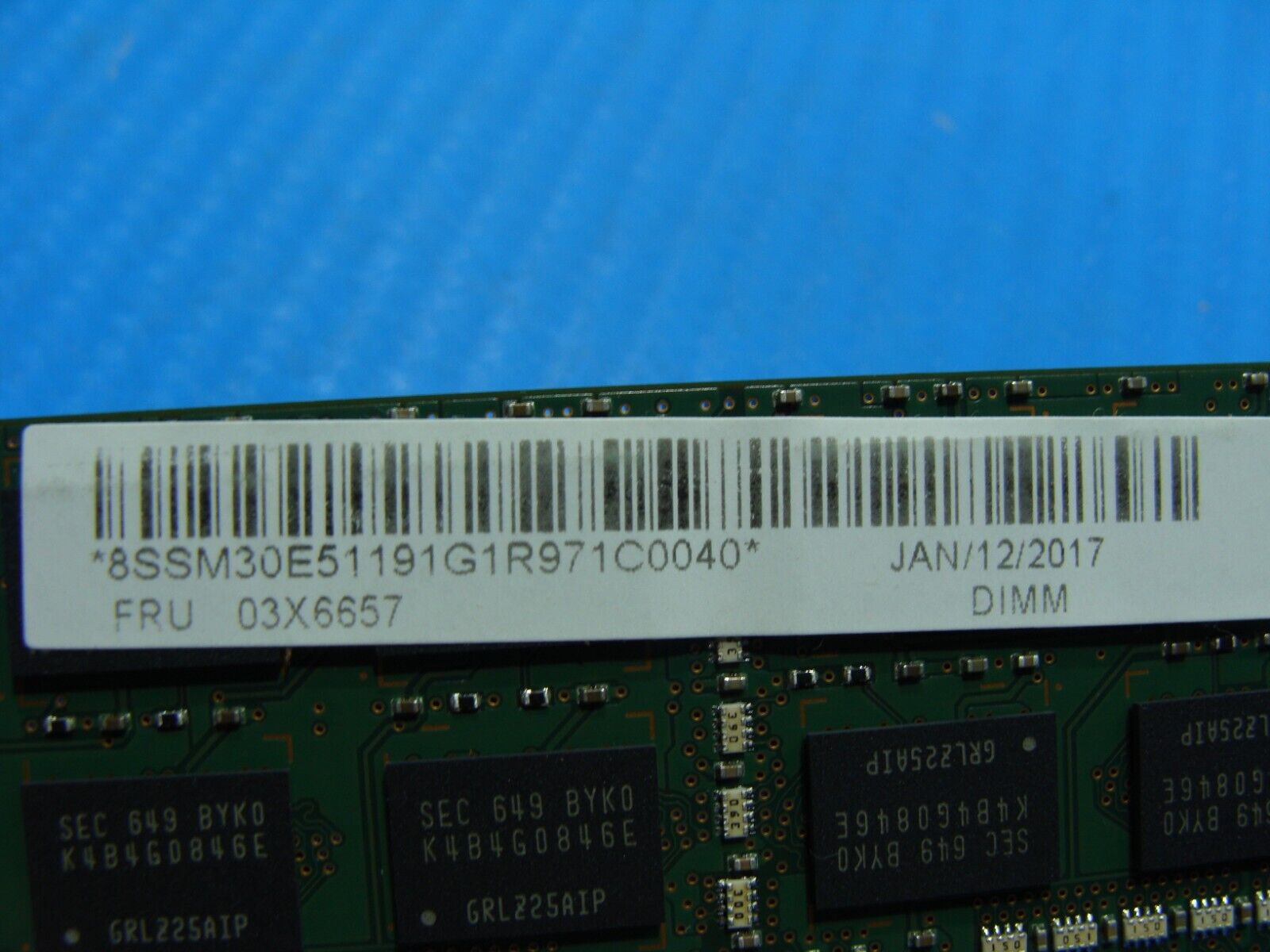 Lenovo Yoga 14 Samsung 8GB PC3L-12800S Memory RAM SO-DIMM M471B1G73EB0-YK0