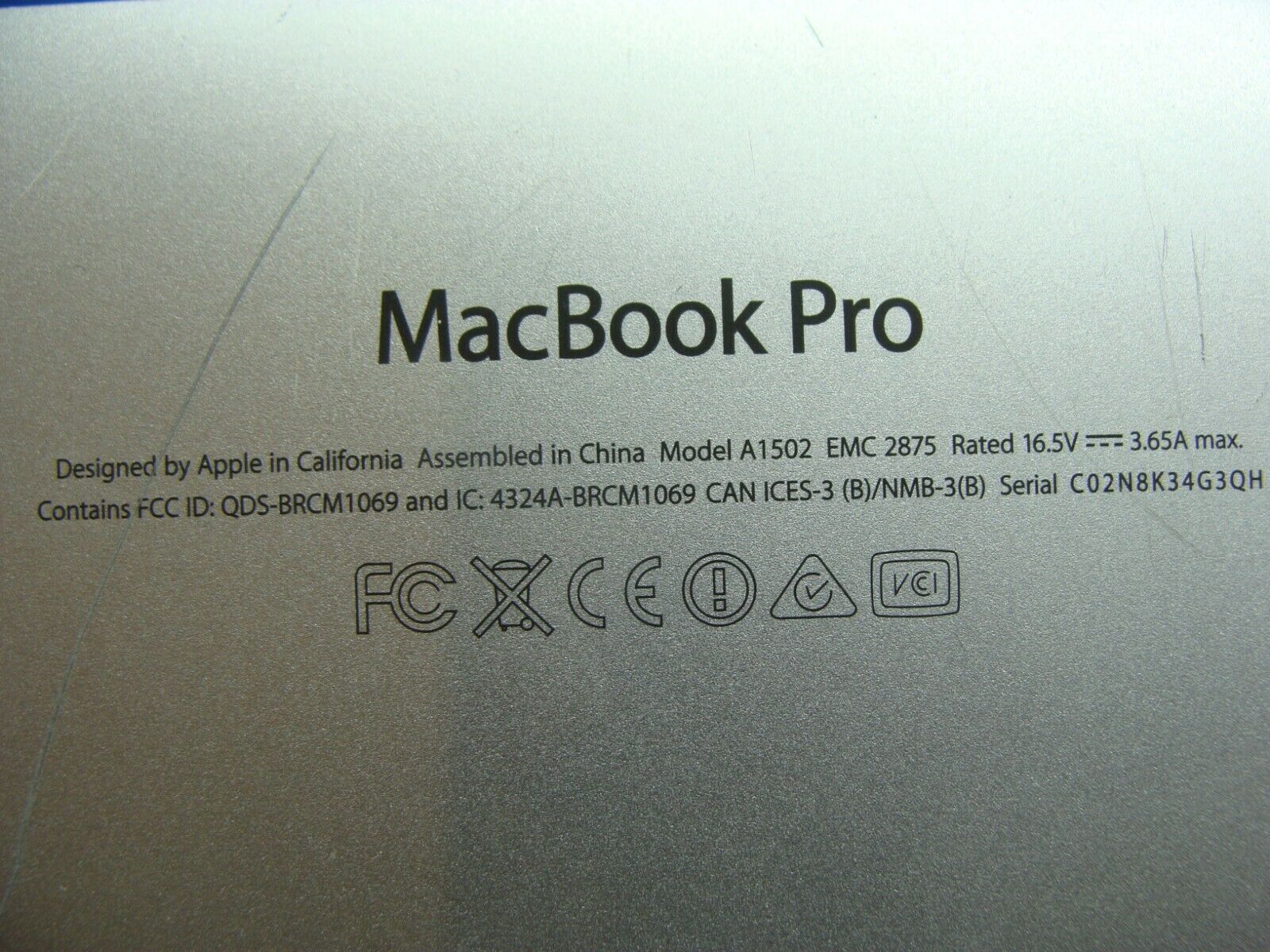 MacBook Pro A1502 13