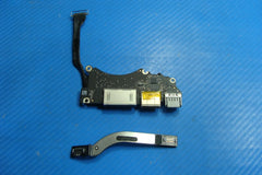 MacBook Pro A1398 15" 2013 ME294LL/A Right I/O Board PCBA w/Cables 661-8312 