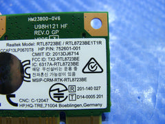 HP Stream 13.3" 13-c005xx MVIUR WiFi Bluetooth Card RTL8723BE 752601-001 GLP* - Laptop Parts - Buy Authentic Computer Parts - Top Seller Ebay