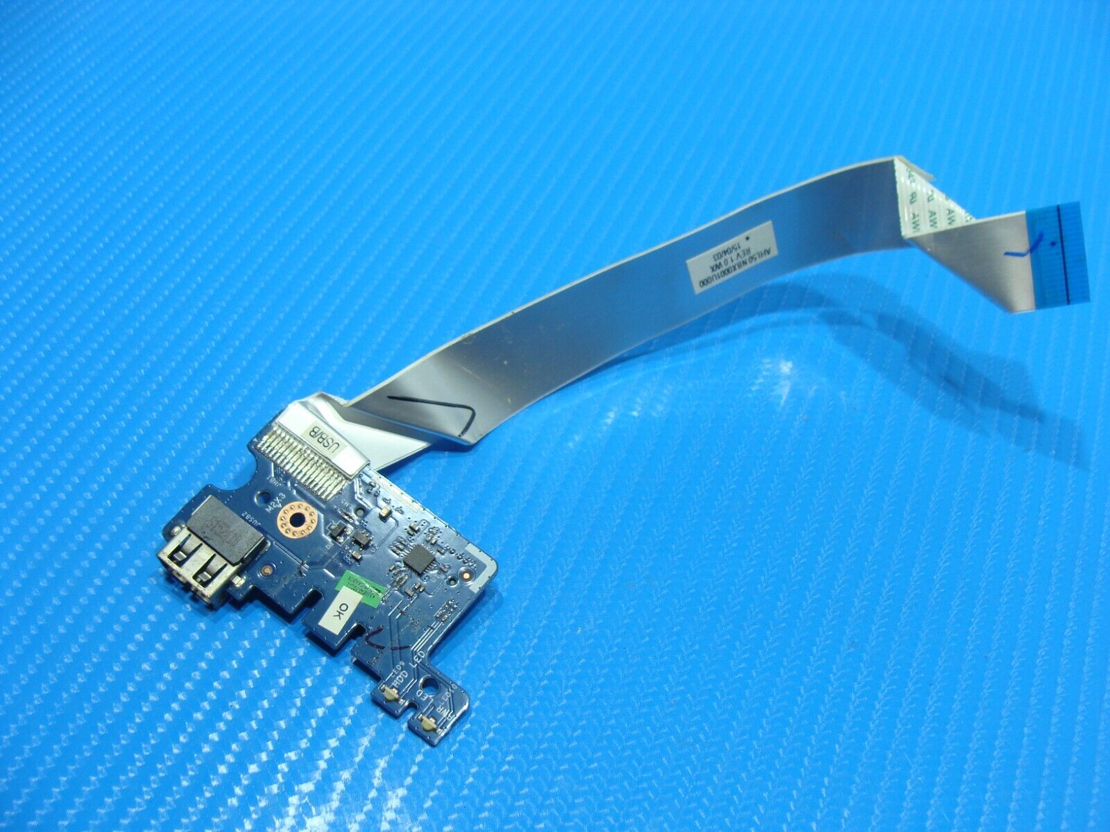 HP Pavilion 15.6” 15-ac161nr OEM USB Port SD Card Reader Board w/Cable LS-C705P