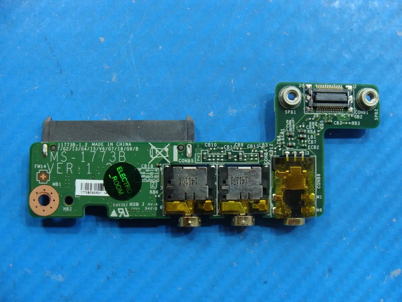 MSI Stealth Pro 17.3 GS70 2QE Genuine Audio Hard Drive Connector Board MS-1773B