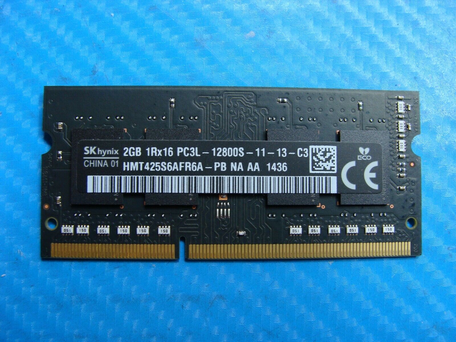 Apple A1278 SK Hynix 2GB 1Rx16 PC3L-12800S SO-DIMM Memory RAM HMT425S6AFR6A-PB SK hynix