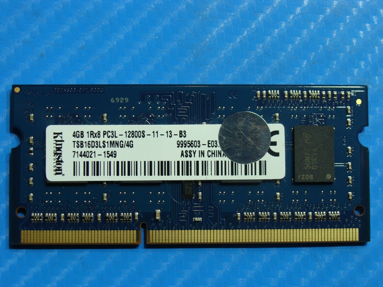 Toshiba C55t-C5239 Kingston 4GB PC3L-12800S SO-DIMM Memory RAM TSB16D3LS1MNG/4G 