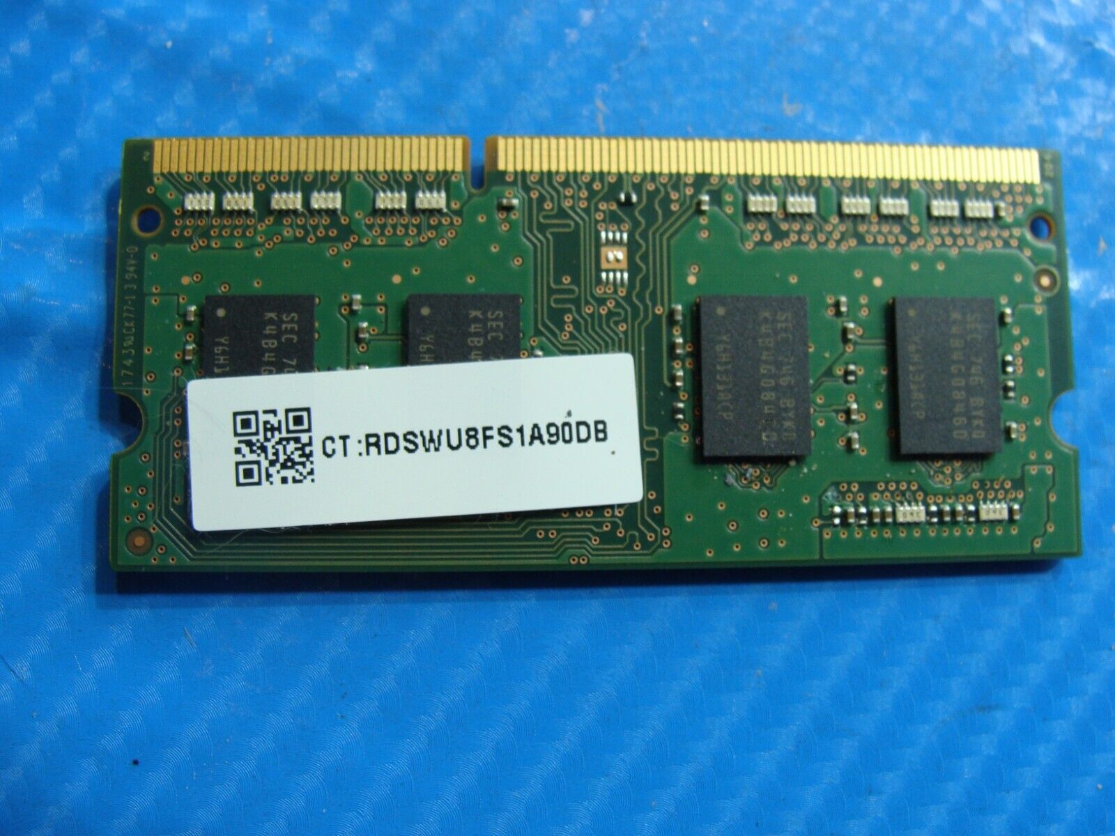 HP 15-f387wm Samsung 4GB 1Rx8 PC3L-12800S Memory RAM SO-DIMM M471B5173DB0-YK0