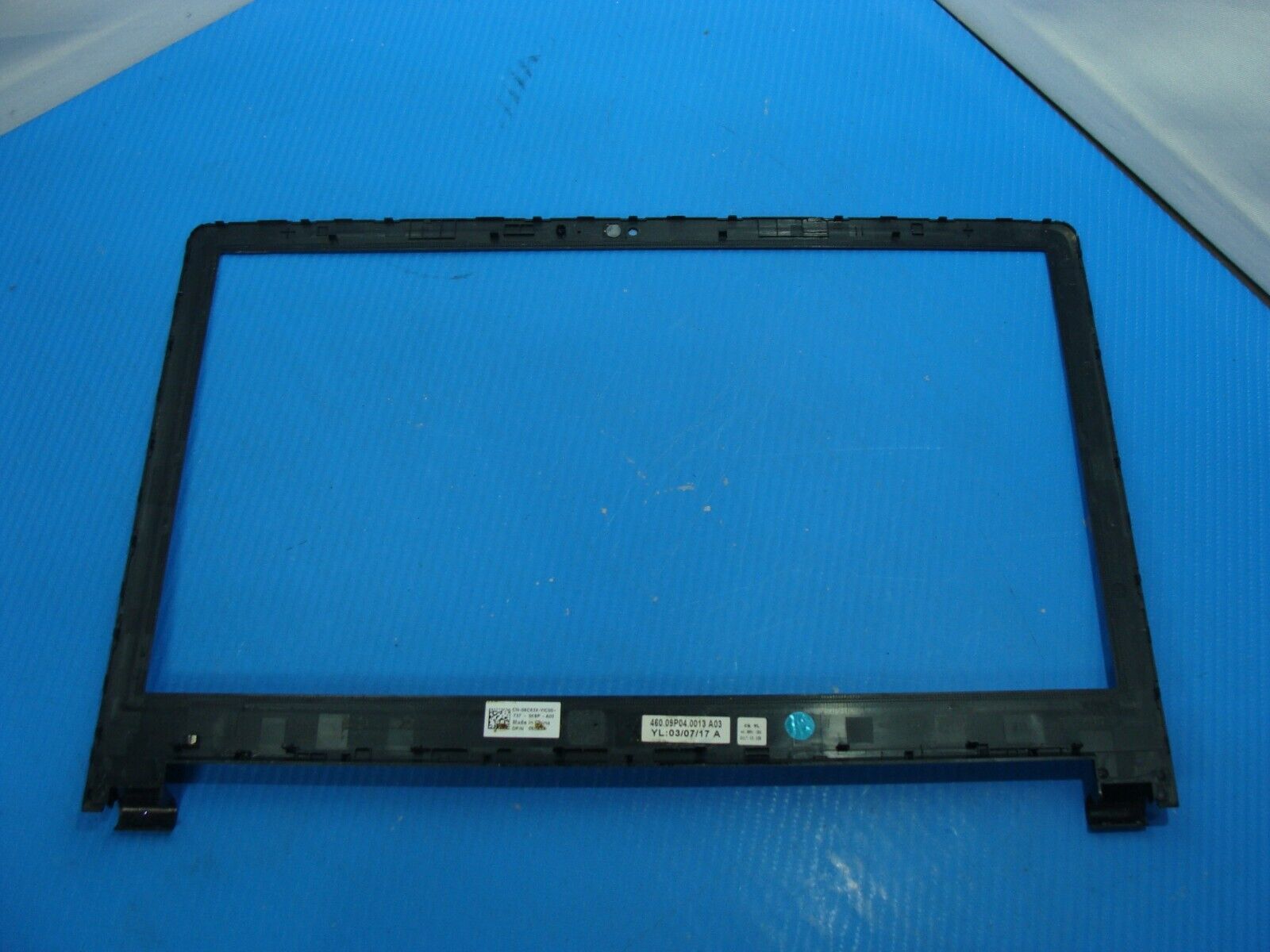 Dell Inspiron 15.6” 15 3567 OEM LCD Front Bezel Trim Cover 6C63X 460.09P04.0013