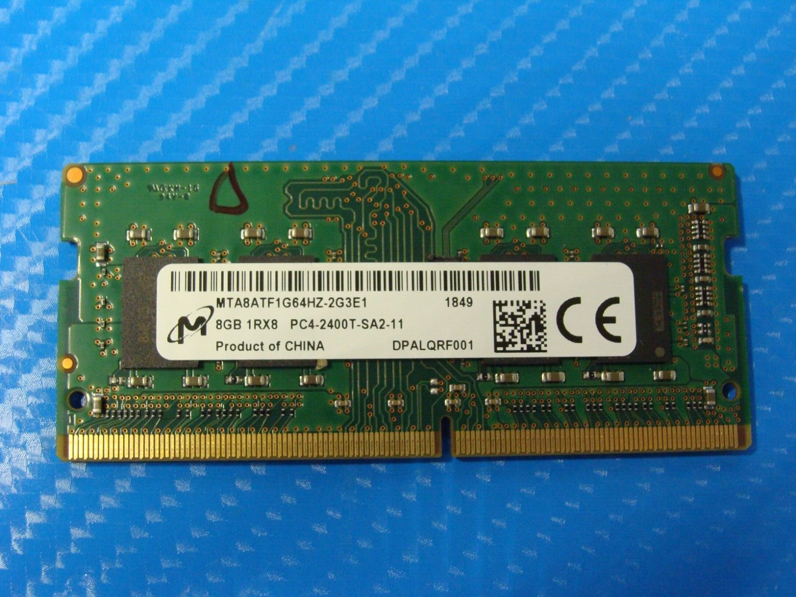 Dell 7490 So-Dimm Micron 8Gb 1Rx8 Memory Ram PC4-2400T-SA2-11