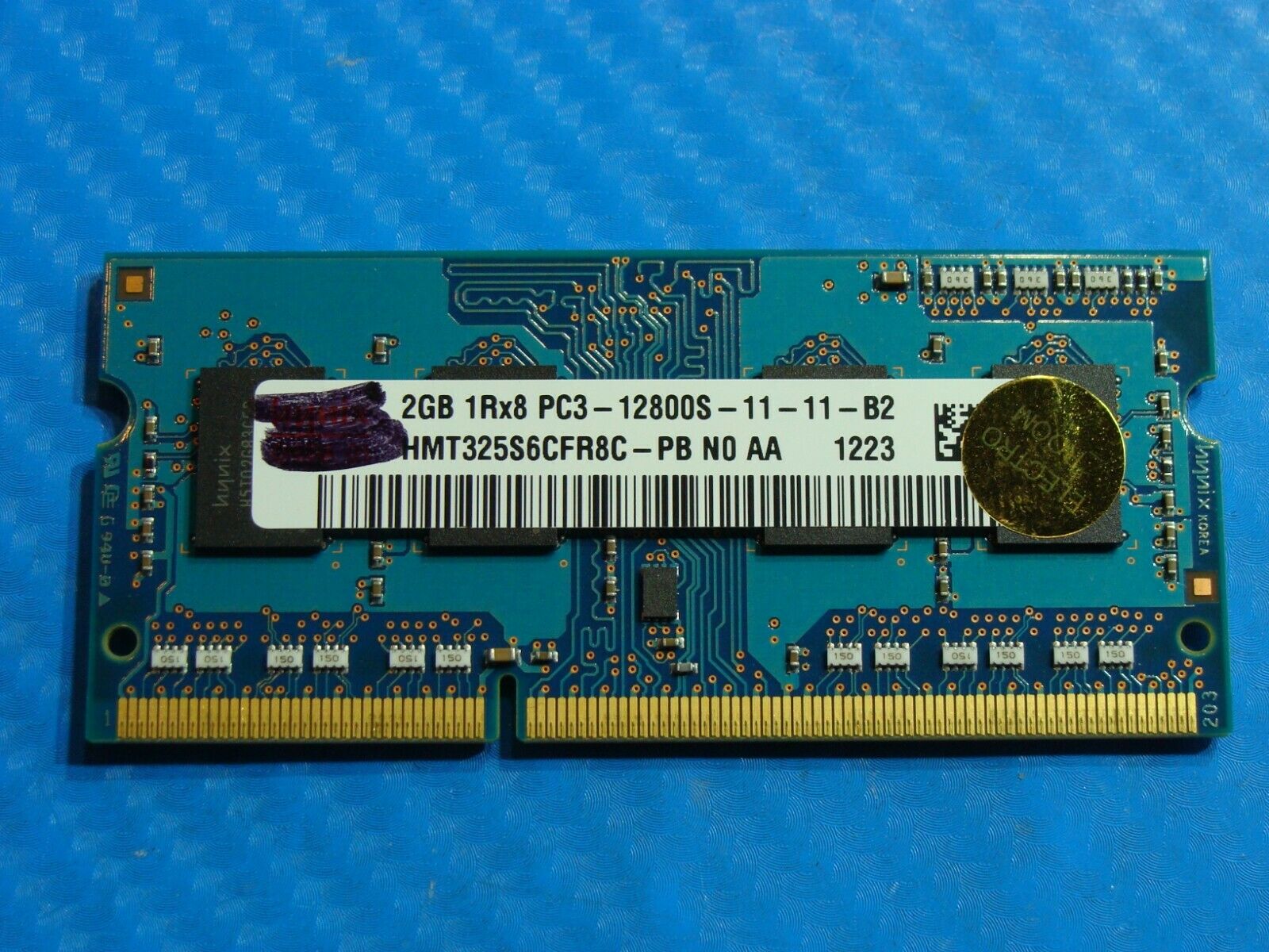 MacBook Pro A1286 Hynix 2GB 1Rx8 PC3-12800S SO-DIMM Memory RAM HMT325S6CFR8C-PB - Laptop Parts - Buy Authentic Computer Parts - Top Seller Ebay