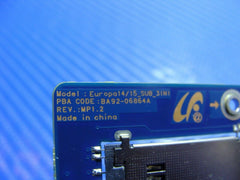 Samsung 14" QX410 Original Laptop Memory Card Reader with Cable BA92-06864A GLP* samsung