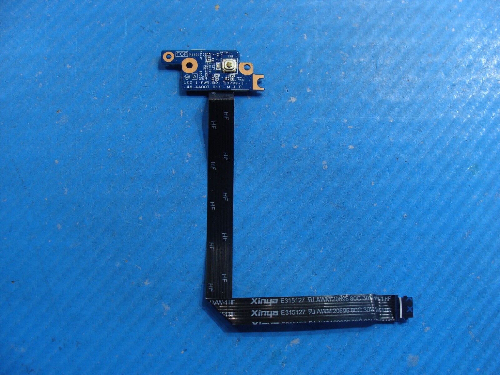 Lenovo ThinkPad 15.6 T560 Genuine Power Button Board w/Cable 48.4AO07.011