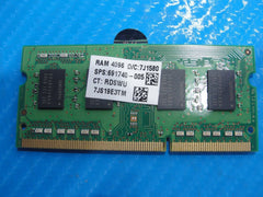 HP 15-ac121dx So-Dimm Samsung 4Gb Memory Ram pc3l-12800s m471b5173db0-yk0 