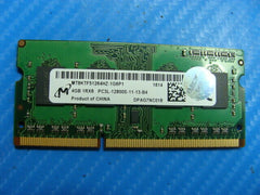 Dell 5559 Micron 4GB 1Rx8 PC3L-12800S SO-DIMM Memory RAM MT8KTF51264HZ-1G6P1 - Laptop Parts - Buy Authentic Computer Parts - Top Seller Ebay