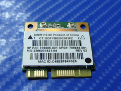 HP Pavilion 17-f215dx 17.3" OEM WiFi Wireless Card 709505-001 709848-001 ER* - Laptop Parts - Buy Authentic Computer Parts - Top Seller Ebay