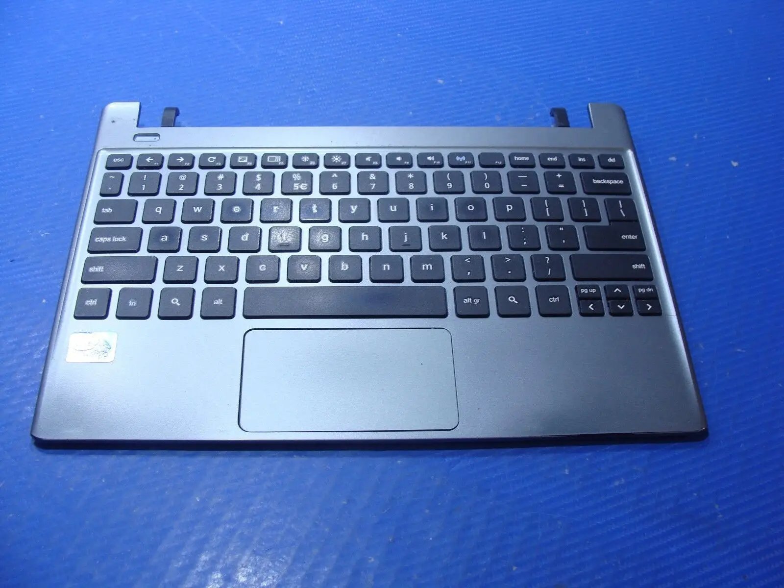 Acer 11.6 C710 Genuine Laptop Palmrest w/TouchPad Keyboard AM0RO000500