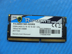 Acer G3-571 G.Skill RipJaws 32GB DDR-2400 SO-DIMM Memory RAM F4-2400C16D-32GRS