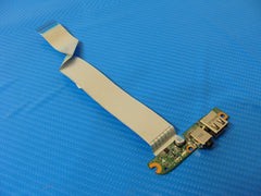 HP 15.6" 15-f305dx Genuine Laptop USB Audio Port Board w/Cable DA0U83TB6E0