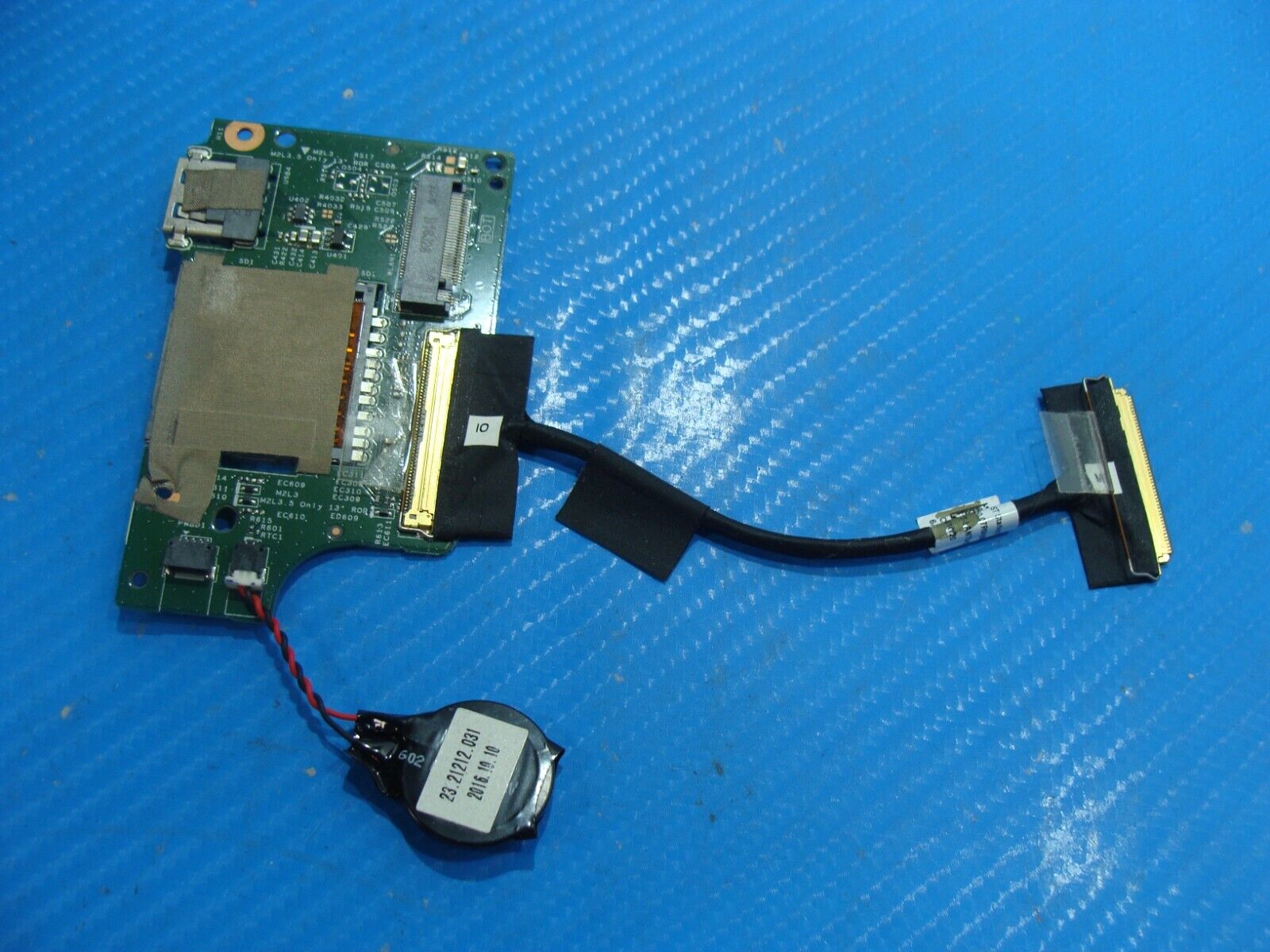 Dell Inspiron 13.3” 13 5368 OEM USB Card Reader Board w/Cable 3GX53 CHWGY 3WVWP