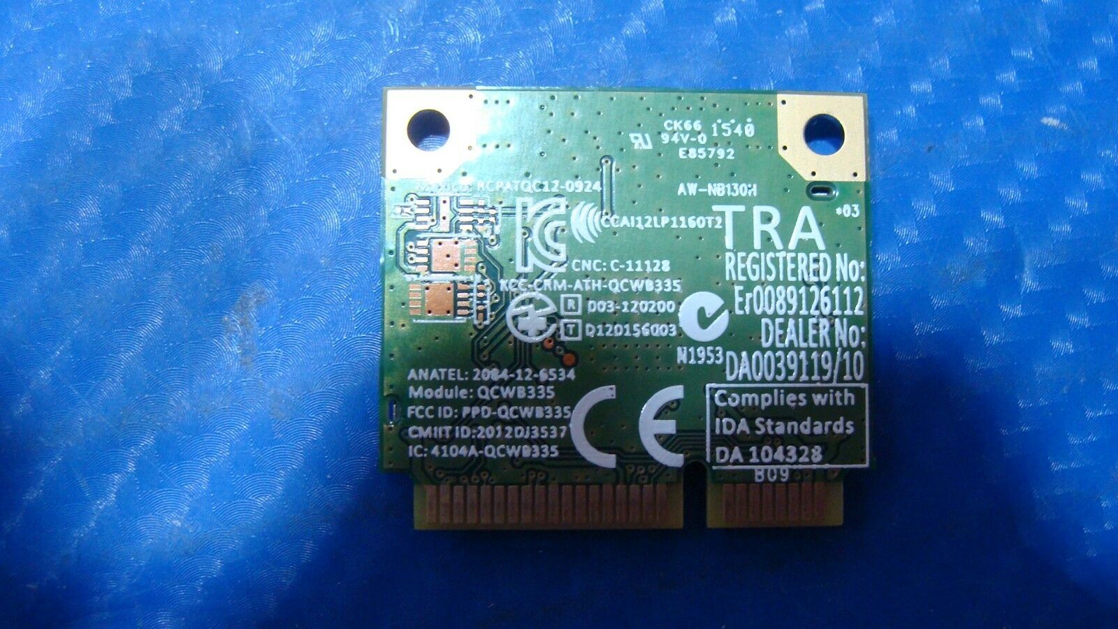 Asus K555LA-BH51-BL Genuine Laptop WiFi Wireless Card AW-NB130H QCWB335 ASUS