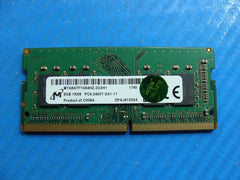 Dell 15 5570 Micron 8GB 1Rx8 PC4-2400T Memory RAM SO-DIMM MTA8ATF1G64HZ-2G3H1