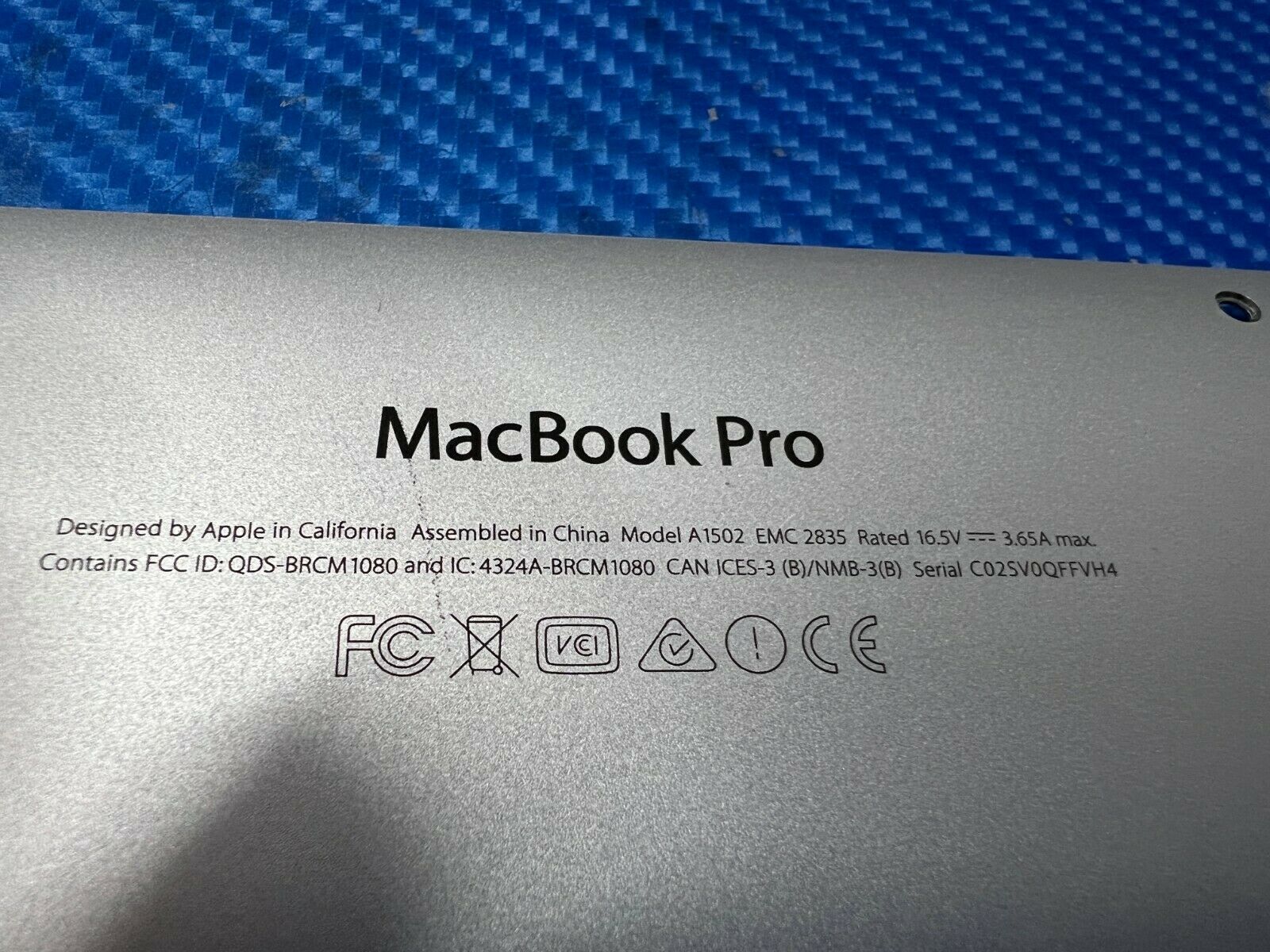 MacBook Pro A1502 13