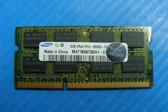 Apple A1286 Laptop Samsung 2GB 2Rx8 Memory Ram pc3-8500s-07 m471b5673eh1-cf8 