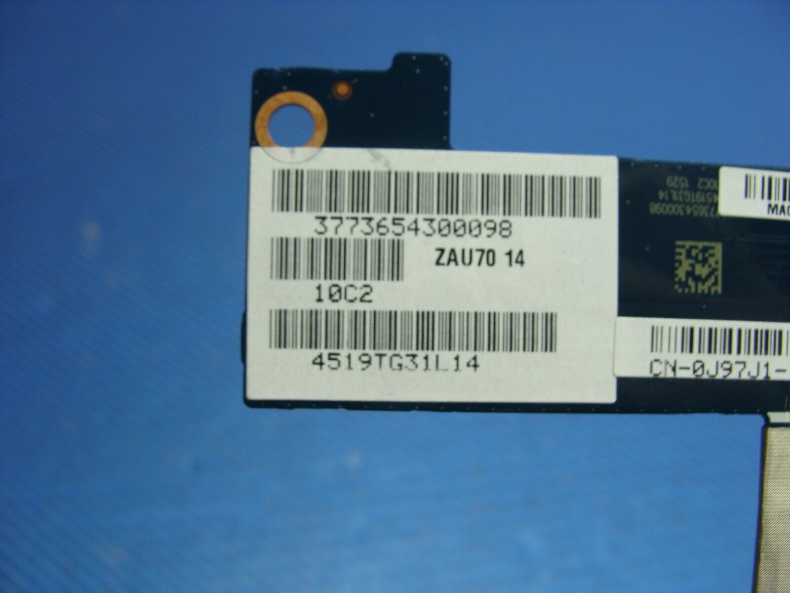 Dell Latitude 13.3 7350 Intel M-5Y10c 2GHz 4GB Motherboard J97J1 LA-B331P AS IS