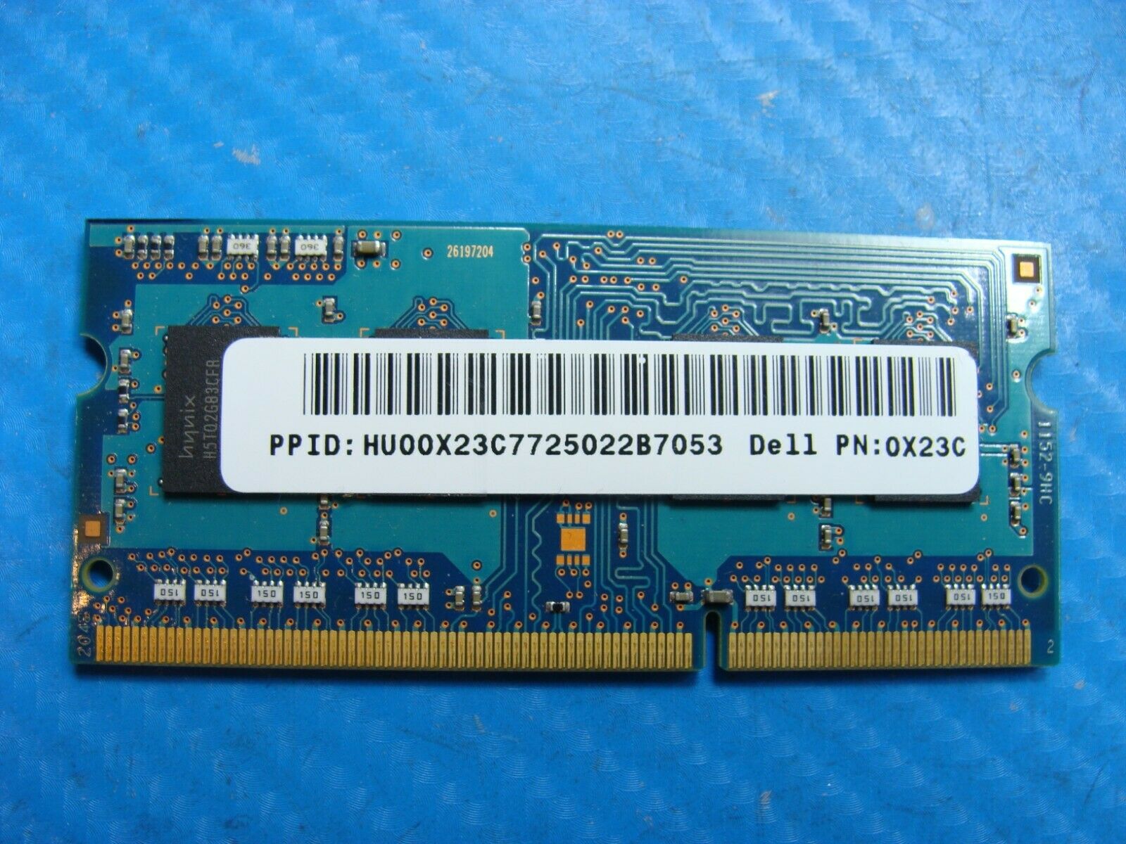 Dell 15z-5523 Hynix 2GB 1Rx8 SO-DIMM Memory RAM PC3-12800S HMT325S6CFR8C-PB X23C - Laptop Parts - Buy Authentic Computer Parts - Top Seller Ebay