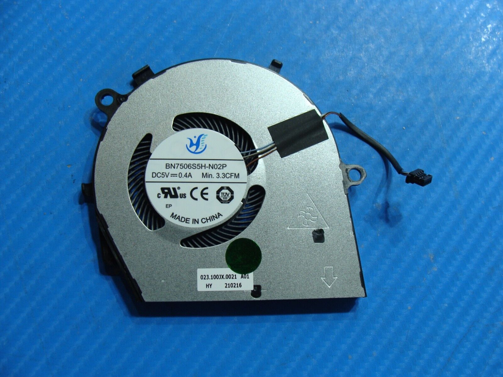 Dell Latitude 15.6” 3510 Genuine Laptop CPU Cooling Fan CHNHW 023.100JX.0021