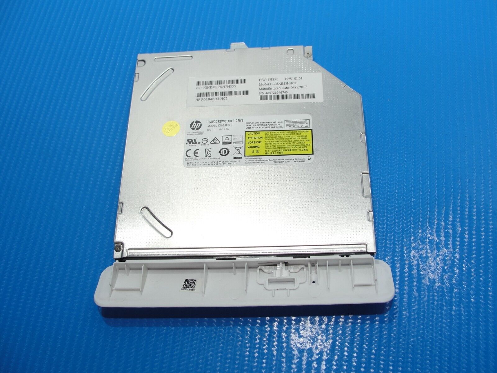 HP AIO 23.8” 24-g237c Genuine Desktop DVD/CD Burner Drive DU-8AESH 849055-HC2