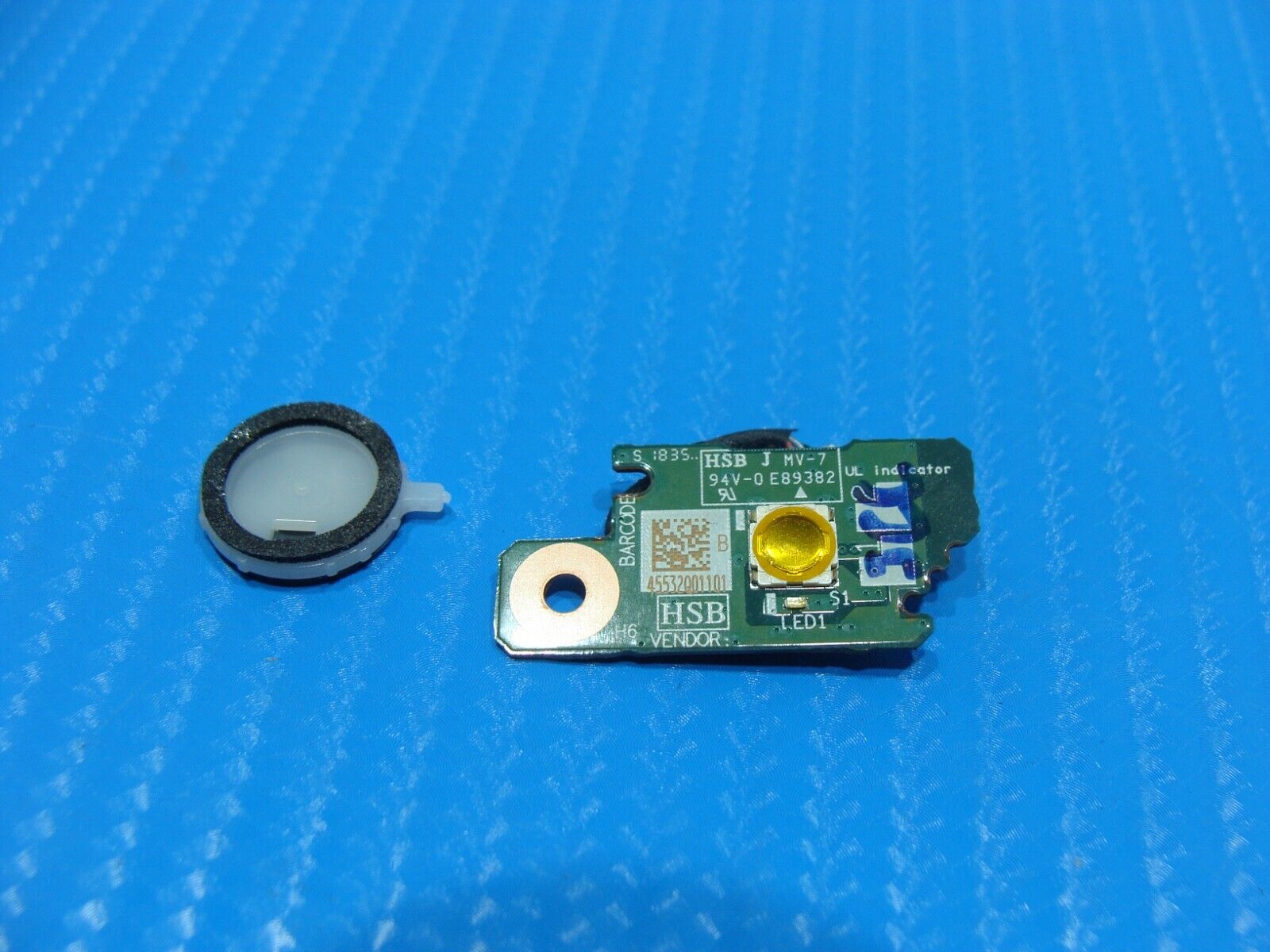 Lenovo ThinkPad X1 Carbon 6th Gen Power Button Board w/Cable NS-B483 DC02001WT10