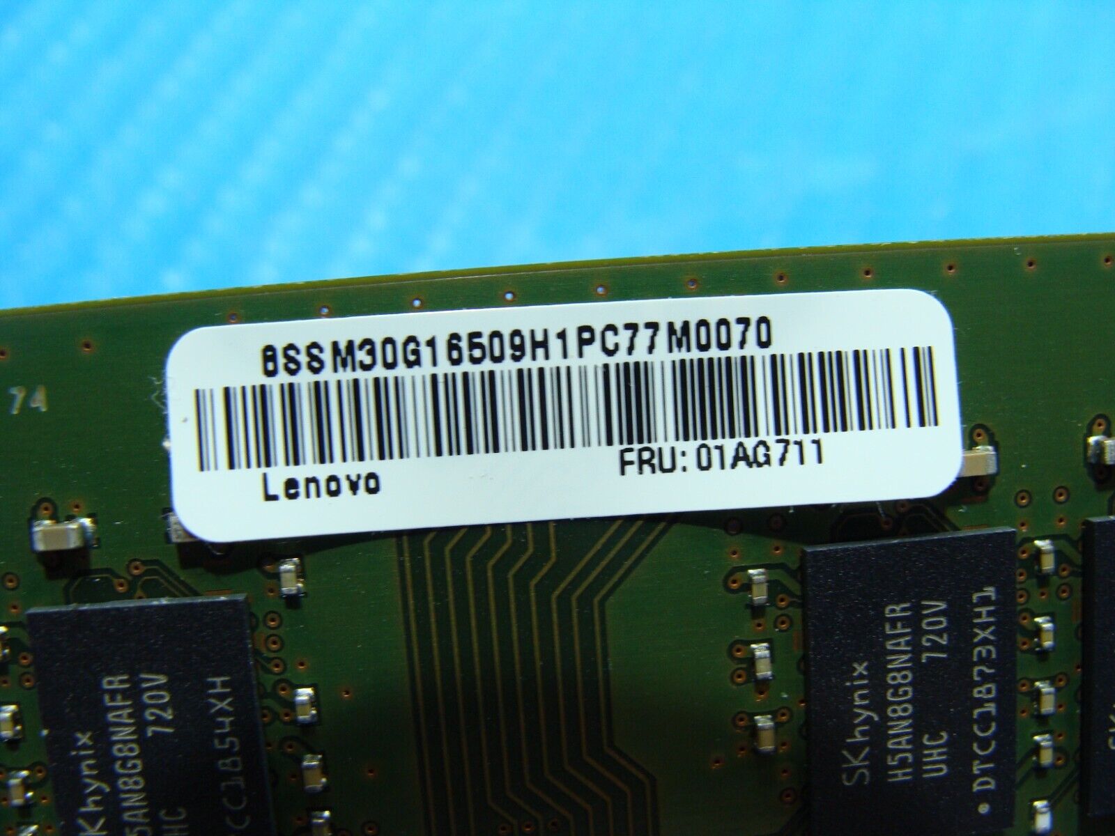 Lenovo T470s So-Dimm SK Hynix 8GB 1Rx8 Memory Ram PC4-2400T HMA81GS6AFR8N-UH