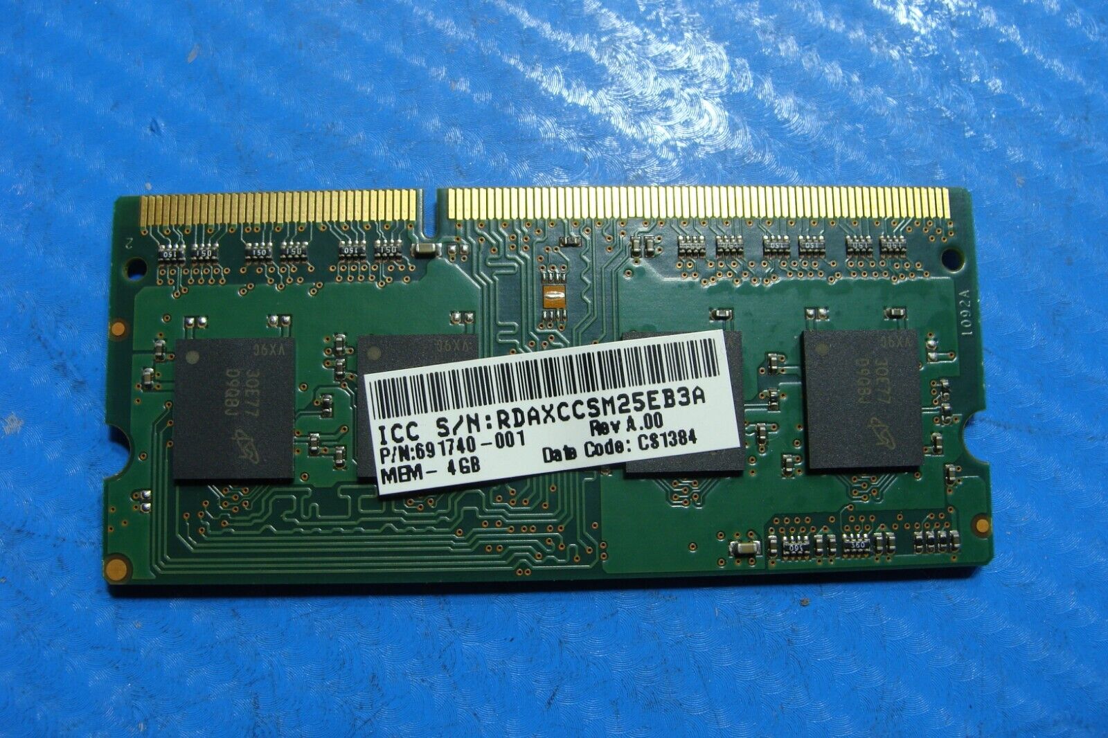 HP 15t-j000 Micron 4Gb 1Rx8 Memory Ram Laptop PC3L-12800S MT8KTF51264HZ-1G6E1