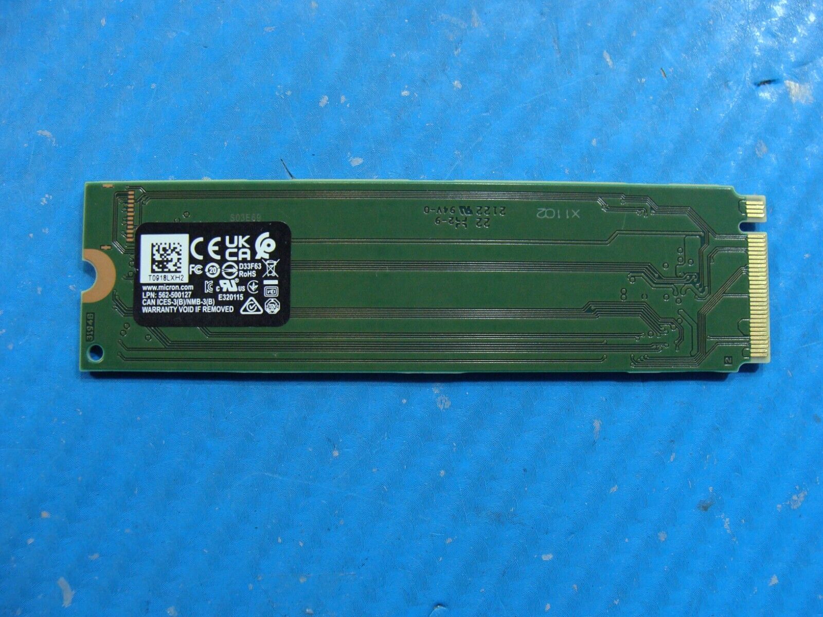 HP 17-cp2007ds Micron SSD NVMe M.2 256GB L85354-005