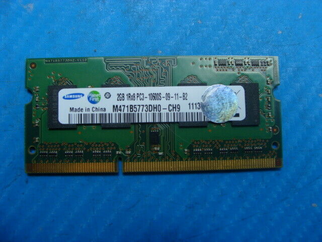 MacBook Pro A1278 Samsung 2GB PC3-10600S SO-DIMM Memory RAM M471B5773DH0-CH9 