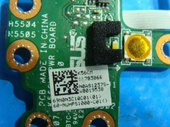 Asus 15.6" K56CA OEM Laptop Power Button Board w/ Cable 69N0N3C10C01 - Laptop Parts - Buy Authentic Computer Parts - Top Seller Ebay