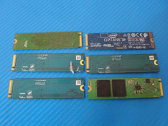 LOT of 6x Internal 1TB 1000 GB PCIe NVMe M2 2280 Solid State Drive SSD MIX BRAND