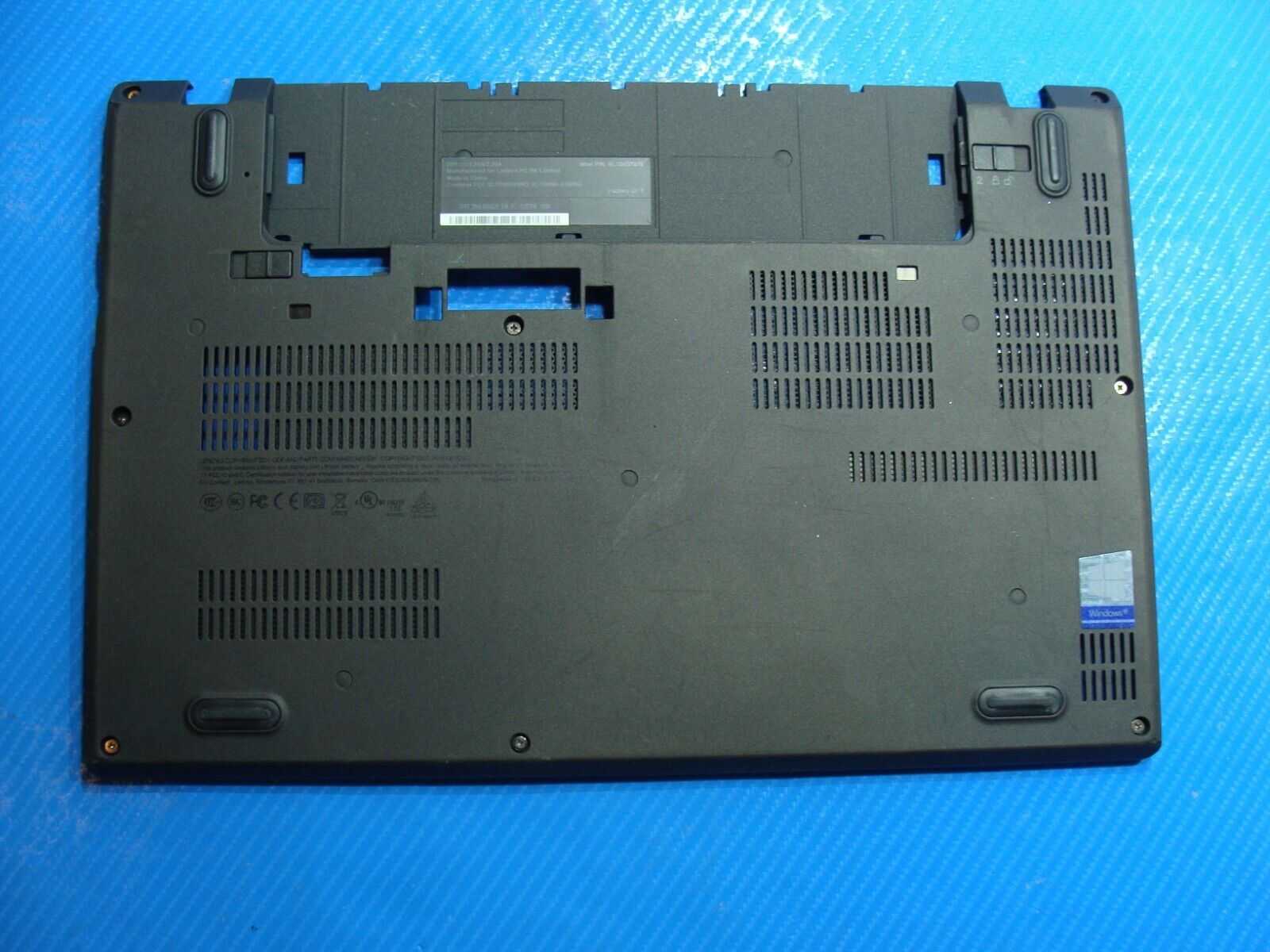 Lenovo Thinkpad 12.5” x270 Genuine Laptop Bottom Base Case Cover SCB0M84932