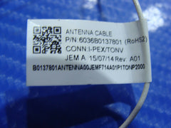 Lenovo 21.5" B40-30 Internal WLAN MAIN & AUX Antenna CableWire 6036B0137801 GLP* lenovo