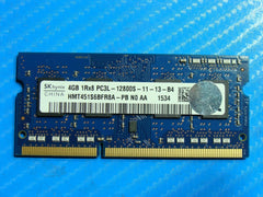 Dell 15 5558 SK Hynix 4GB 1Rx8 Memory RAM SO-DIMM PC3L-12800S HMT451S6BFR8A-PB 