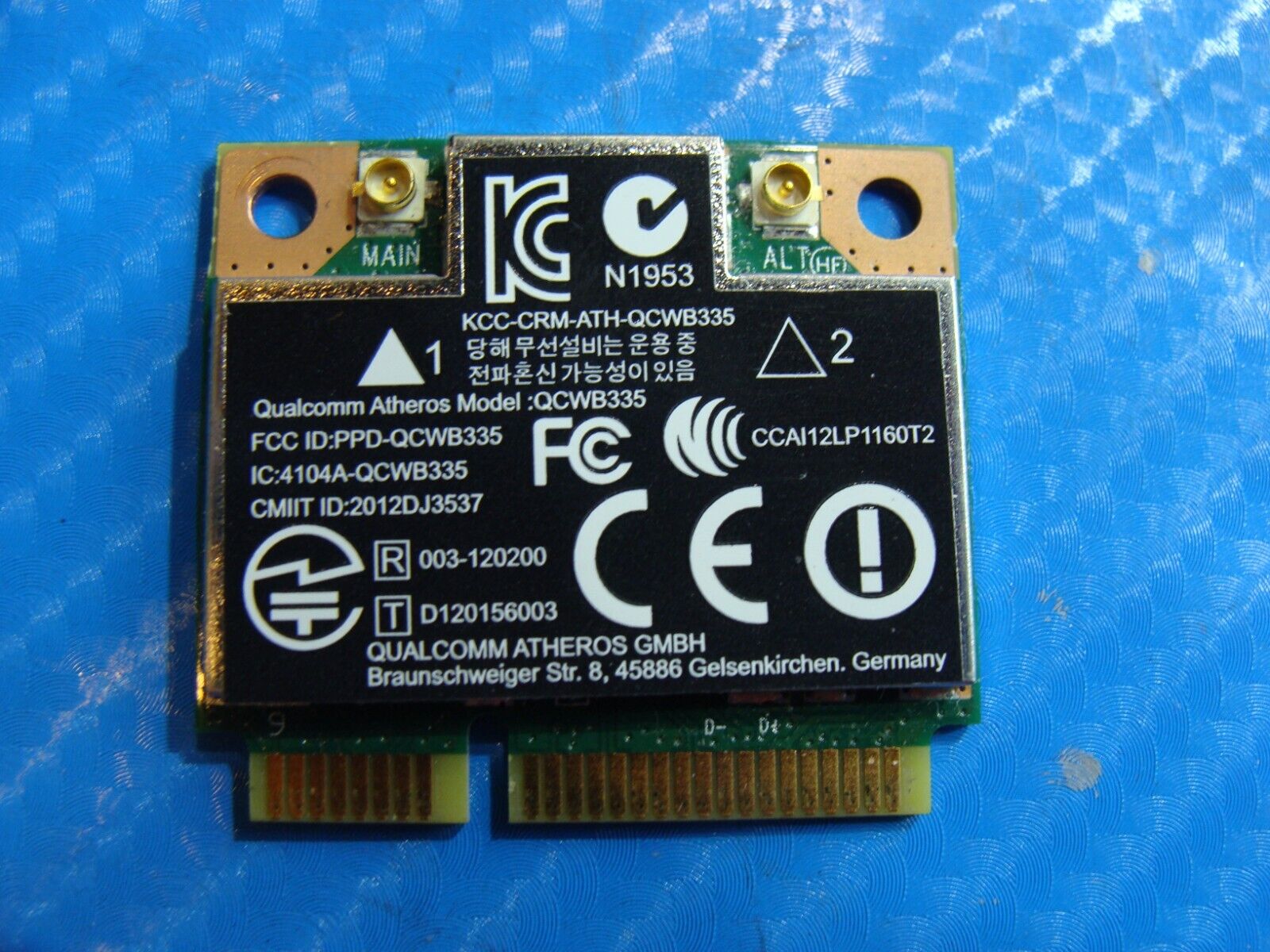 HP Pavilion 13.3” 13-a091nr Genuine Laptop Wireless WIFI Card QCWB335 733476-001