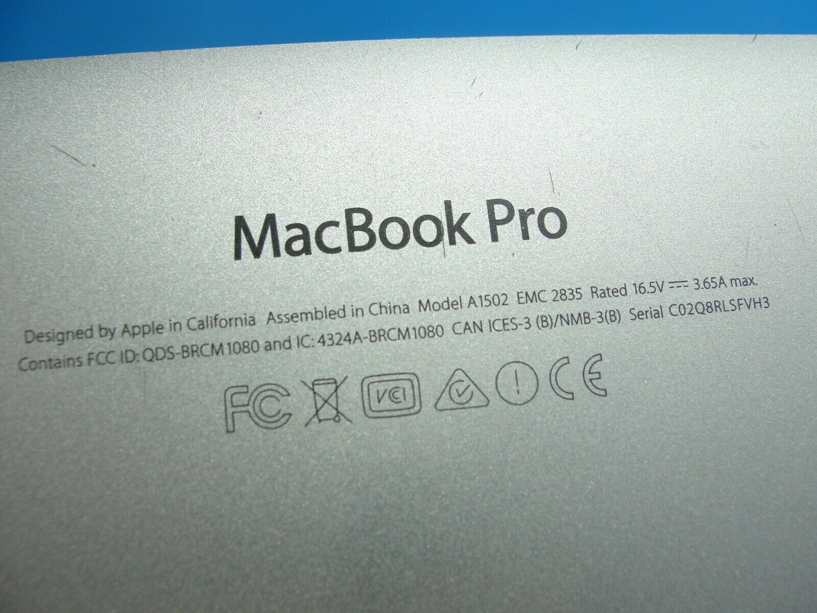 MacBook Pro A1502 13