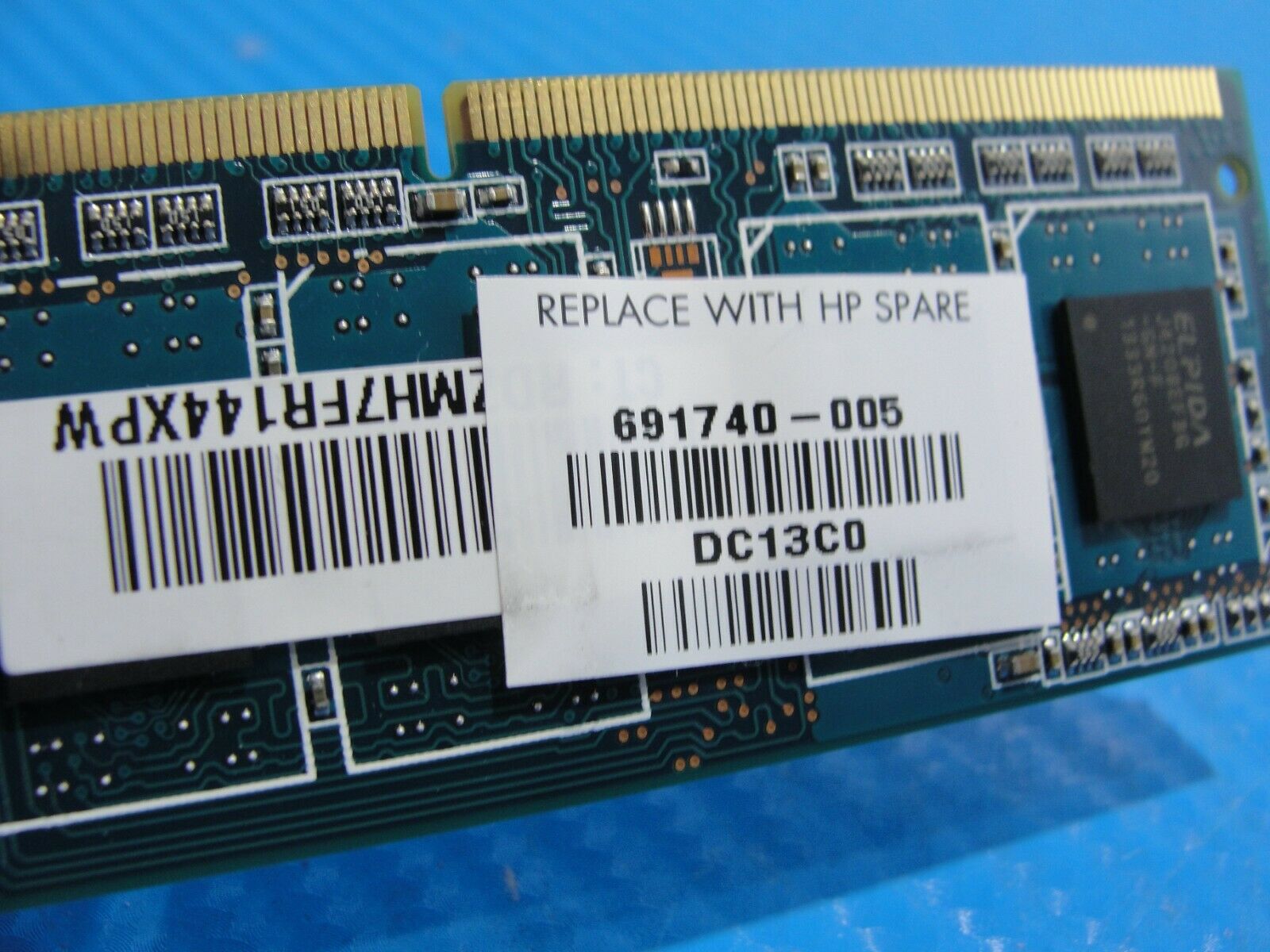 HP 13-p113cl Ramaxel 4GB SO-DIMM Memory RAM PC3L-12800S RMT3170EF68F9W-1600 - Laptop Parts - Buy Authentic Computer Parts - Top Seller Ebay