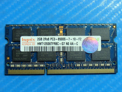 MacBook Pro A1278 SO-DIMM Hynix 2GB Memory PC3-8500S-7-10-F2 HMT125S6TFR8C-G7 