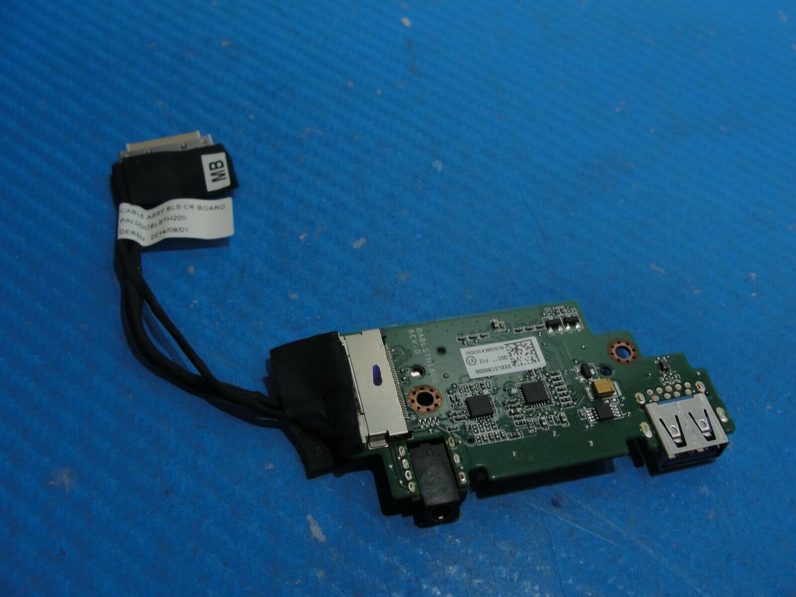 Toshiba Satellite Radius P55W-B5224 USB Card Reader Board w/Cable DABLSTH18D0 