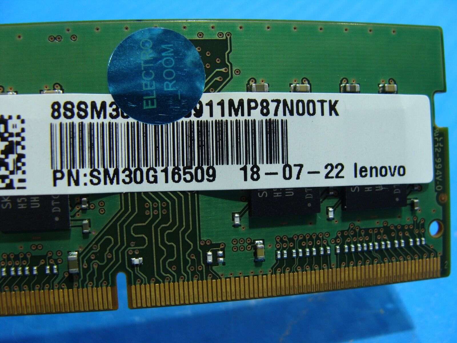 Lenovo 5-1570 SK Hynix 8GB 1Rx8 PC4-2400T Memory RAM SO-DIMM HMA81GS6AFRN-UH