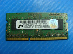 MacBook A1278 Laptop Micron 2GB Memory PC3-8500S-7-10-B1 MT8JSF25664HZ-1G1D1 - Laptop Parts - Buy Authentic Computer Parts - Top Seller Ebay