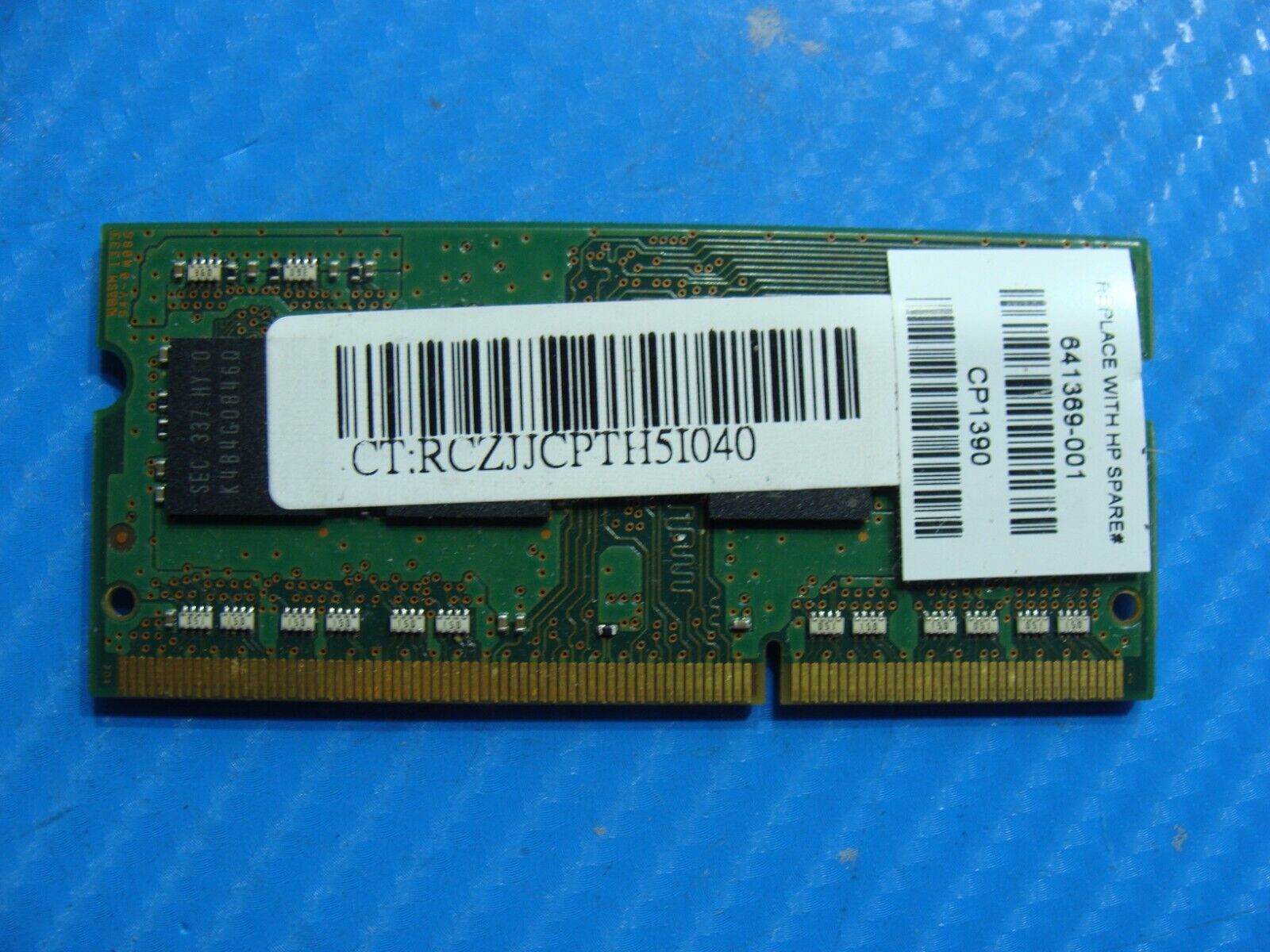 HP 17 G2 Samsung 4GB 1Rx8 PC3L-12800S Memory RAM SO-DIMM M471B5173QH0-YK0