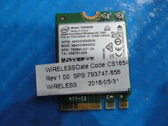 HP Envy m7-u009dx 17.3" Genuine Wireless WiFi Card 7265NGW 793747-856