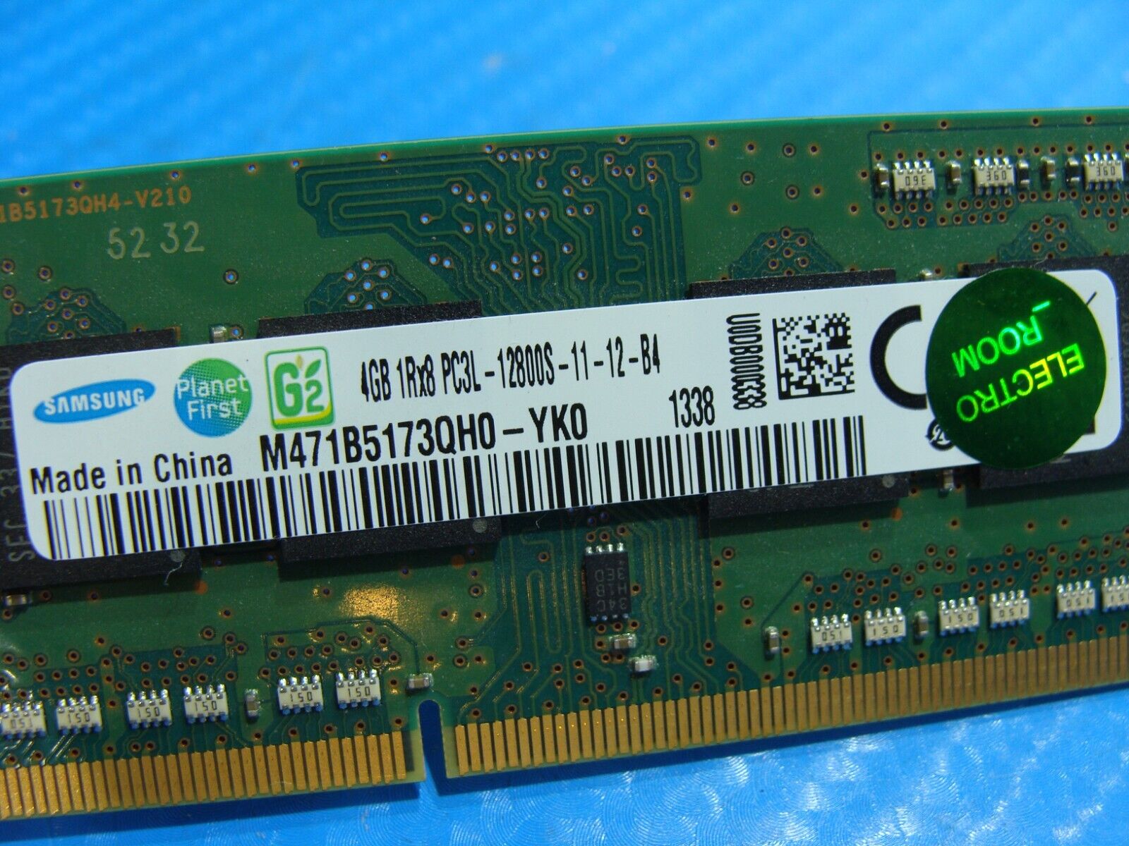 Dell E6440 Samsung 4GB PC3L-12800S SODIMM Memory RAM M471B5173QH0-YK0